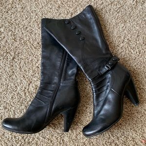Miz Mooz Leather High Heel Boots